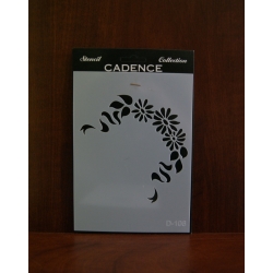 Szablon 20x15cm, D-106 Cadence